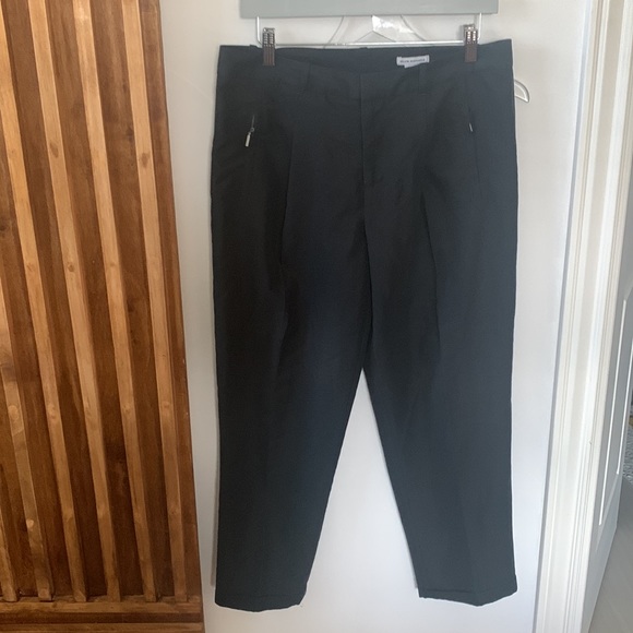 Club Monaco Pleated Front Ankle‎ Cigarette Leg Pants. Size 8 - Picture 1 of 8